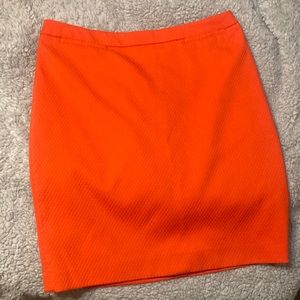 💥$5 Halogen Pencil Skirt Orange NWOT